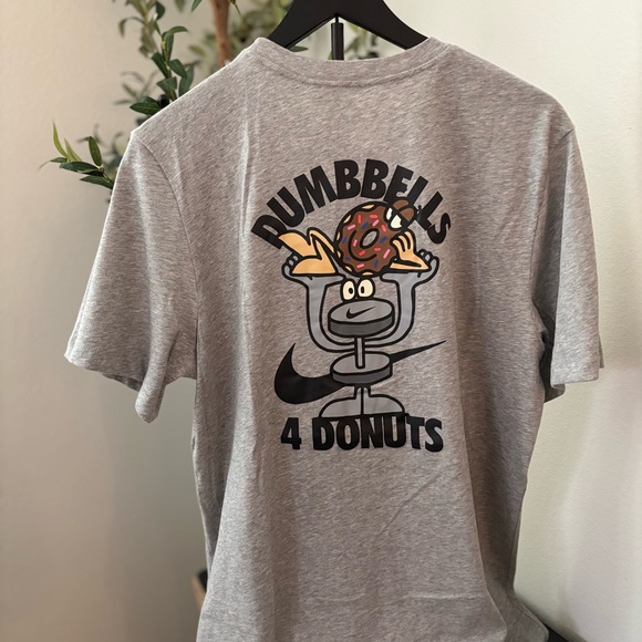 Men’s Nike Dumbbells 4 Donuts Dri-Fit Tee sz L - Picture 4 of 4